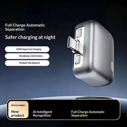Overcharge Guard Smart Charger 2026 140W Fast Charger AI Auto Power off Phone Laptop Adapter