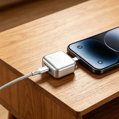 Stop Charge Smart Charger, Smart Auto Stop Charging Adapter,Auto Cut-Off Charger Protector with AI Full-Charge Disconnect,Universal Overcharge Protection Adapter for Phone Tablet USB Devices (1PCS)