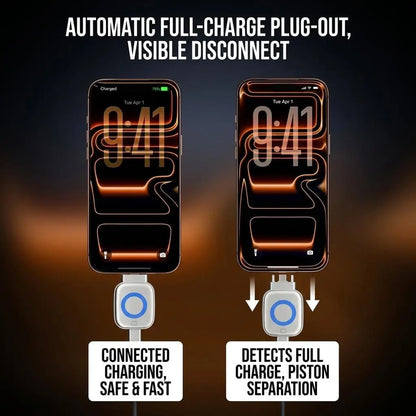W&O 140W Type C Smart Auto-Stop Charger with Overcharge Protection and Auto-Eject Feature for iPhone 16/15 Pro Max, Laptops, and Tablets