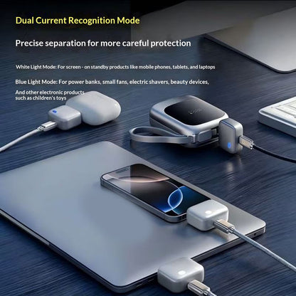 Overcharge Guard Smart Charger 2026 140W Fast Charger AI Auto Power off Phone Laptop Adapter